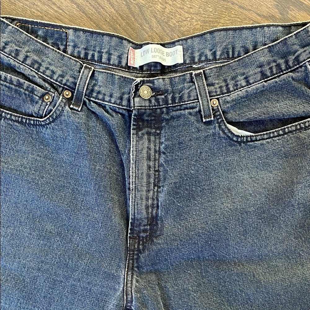 Levi’s low Loose Boot Men's Blue Jeans